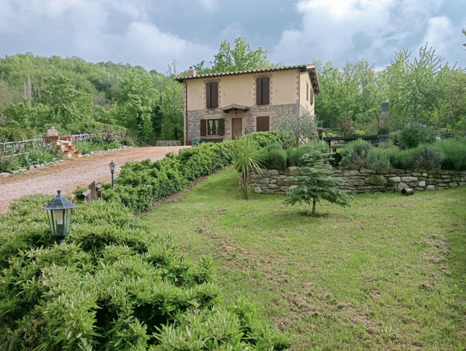 Ferienwohnung Il Gelso Rosso Comunanza Exterior foto