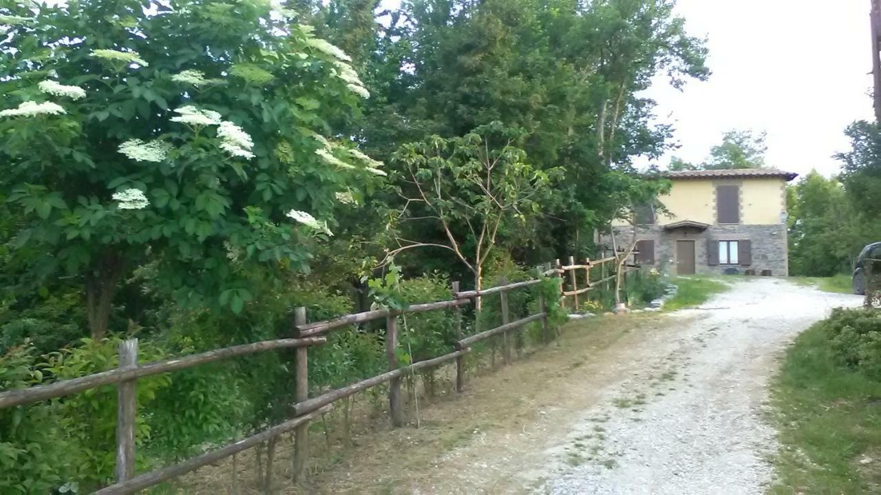 Ferienwohnung Il Gelso Rosso Comunanza Exterior foto